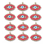 Photo de Pendentif en forme d'œil colorés