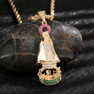 Pendentif religieux Vierge nautonière